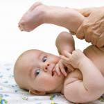 Комплекс гимнастических упражнений в возрасте двух месяцев